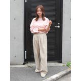 ウエストリメイクタックカーブパンツ | Ungrid | 詳細画像28 