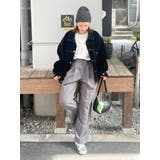 ウエストリメイクタックカーブパンツ | Ungrid | 詳細画像30 