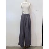 ウエストリメイクタックカーブパンツ | Ungrid | 詳細画像4 