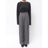 ウエストリメイクタックカーブパンツ | Ungrid | 詳細画像42 