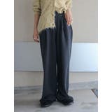 チャコールグレー | スウェットタックパンツ | Ungrid