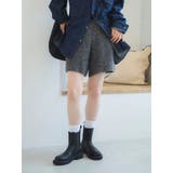 カラーネップニットハーフパンツ | Ungrid | 詳細画像4 