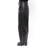 【Htage】フェイクレザータックカーブパンツ | Ungrid | 詳細画像14 