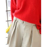 ワイドシルエットチノハーフパンツ | Ungrid | 詳細画像16