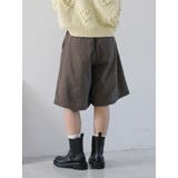 ワイドシルエットチノハーフパンツ | Ungrid | 詳細画像7