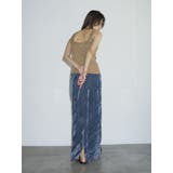 【Htage】ラップデザインベロアスカート | Ungrid | 詳細画像10