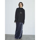 【Htage】ラップデザインベロアスカート | Ungrid | 詳細画像15