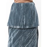 【Htage】ラップデザインベロアスカート | Ungrid | 詳細画像20