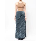 【Htage】ラップデザインベロアスカート | Ungrid | 詳細画像23