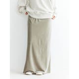 フィットベロアスカート | Ungrid | 詳細画像1