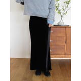 フィットベロアスカート | Ungrid | 詳細画像10