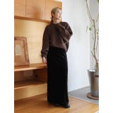 フィットベロアスカート | Ungrid | 詳細画像14