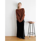 フィットベロアスカート | Ungrid | 詳細画像22