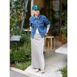 フィットベロアスカート | Ungrid | 詳細画像3