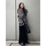 フィットベロアスカート | Ungrid | 詳細画像35