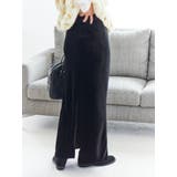 フィットベロアスカート | Ungrid | 詳細画像8