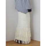 フリンジニットスカート | Ungrid | 詳細画像12