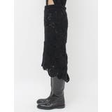 【Htage】モールヤーンアシメニットスカート | Ungrid | 詳細画像13