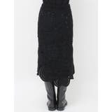 【Htage】モールヤーンアシメニットスカート | Ungrid | 詳細画像14