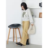 サテンフレアスカート | Ungrid | 詳細画像11 