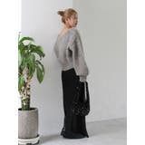 サテンフレアスカート | Ungrid | 詳細画像34 