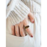 ブラウン | エリプスデザインストーンコンビリング | Ungrid