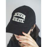 ブラック | Russell×JacksonMatisse 別注ロゴキャップ | Ungrid
