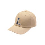 ベージュ | LACOSTE コットンツイルLロゴキャップ | Ungrid