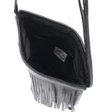 フリンジデザインレザーショルダーバッグ | Ungrid | 詳細画像9