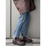 ヘムデザインストレッチデニム | Ungrid | 詳細画像15