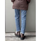 ヘムデザインストレッチデニム | Ungrid | 詳細画像16