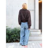 【WEB限定】ボタンデザインハイウエストストレートデニム | Ungrid | 詳細画像20