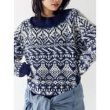 【WEB限定】オフショルジャカードニット | Ungrid | 詳細画像10 