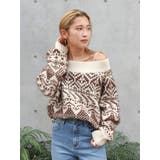 【WEB限定】オフショルジャカードニット | Ungrid | 詳細画像21 