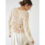 マルチウェイフリンジデザインニットビスチェ | Ungrid | 詳細画像11 