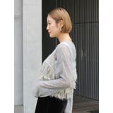 マルチウェイフリンジデザインニットビスチェ | Ungrid | 詳細画像29 