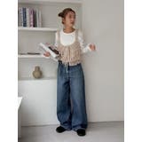 マルチウェイフリンジデザインニットビスチェ | Ungrid | 詳細画像36 