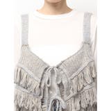 マルチウェイフリンジデザインニットビスチェ | Ungrid | 詳細画像43 