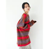 マルチボーダールーズニット | Ungrid | 詳細画像5 