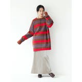 マルチボーダールーズニット | Ungrid | 詳細画像6 