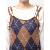 アーガイルニットキャミソール | Ungrid | 詳細画像29 