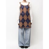 アーガイルニットキャミソール | Ungrid | 詳細画像33 