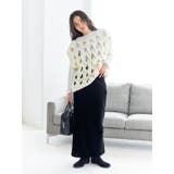 透かし編みデザインハンドニットベスト | Ungrid | 詳細画像15 