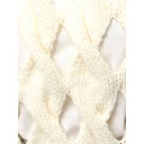 透かし編みデザインハンドニットベスト | Ungrid | 詳細画像36 