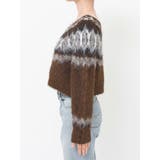 【WEB限定】求心柄ショートジップニット | Ungrid | 詳細画像19 