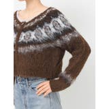 【WEB限定】求心柄ショートジップニット | Ungrid | 詳細画像22 