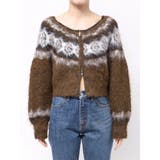 【WEB限定】求心柄ショートジップニット | Ungrid | 詳細画像25 