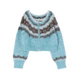【WEB限定】求心柄ショートジップニット | Ungrid | 詳細画像31 
