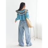 【WEB限定】求心柄ショートジップニット | Ungrid | 詳細画像7 