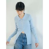 ボタンデザインニットカーディガン | Ungrid | 詳細画像13 